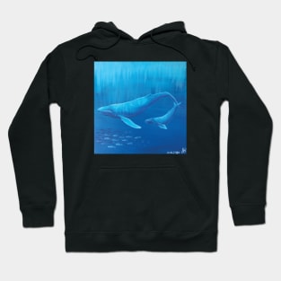 Blue whales Hoodie
